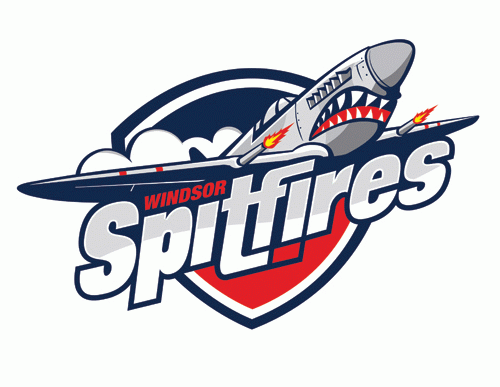 Windsor Spitfires 2007 08-Pres Primary Logo vinyl decal